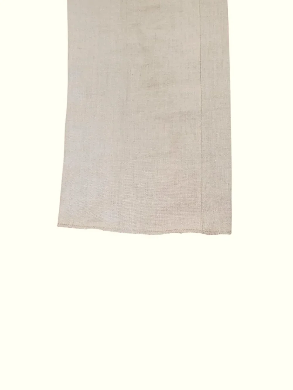 ISLAND IMPORTER Men's 100% Linen Amalfi Pant Italian-Style in Natural SZ 34